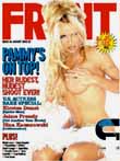 Pamela Anderson on Front men's magazine
