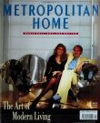 Metropolitan Home magazine launch issue cover
