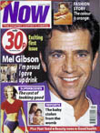 Now launch issue: Mel Gibson cover