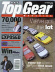 Top Gear magazine launch issue cover