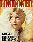 London with a cover portrait of US model Connie Kreski in an Annacat wedding dress (16 March 1968). Kreski was a member of Sharon Tate&#39;s social circle and a ... - londoner_1968mar16
